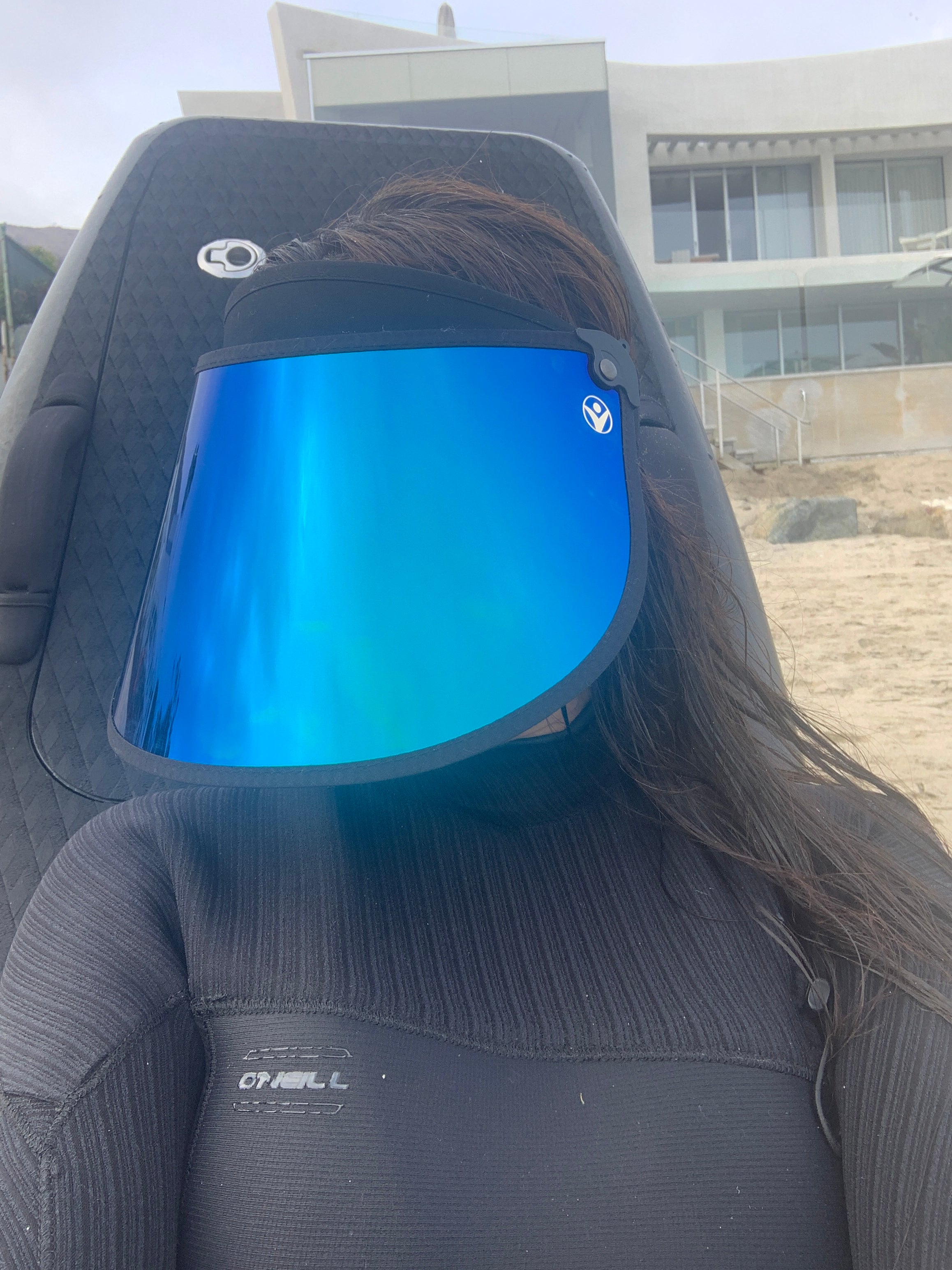 Elektra’s Blue "Comfort Strap Extended" Black Band