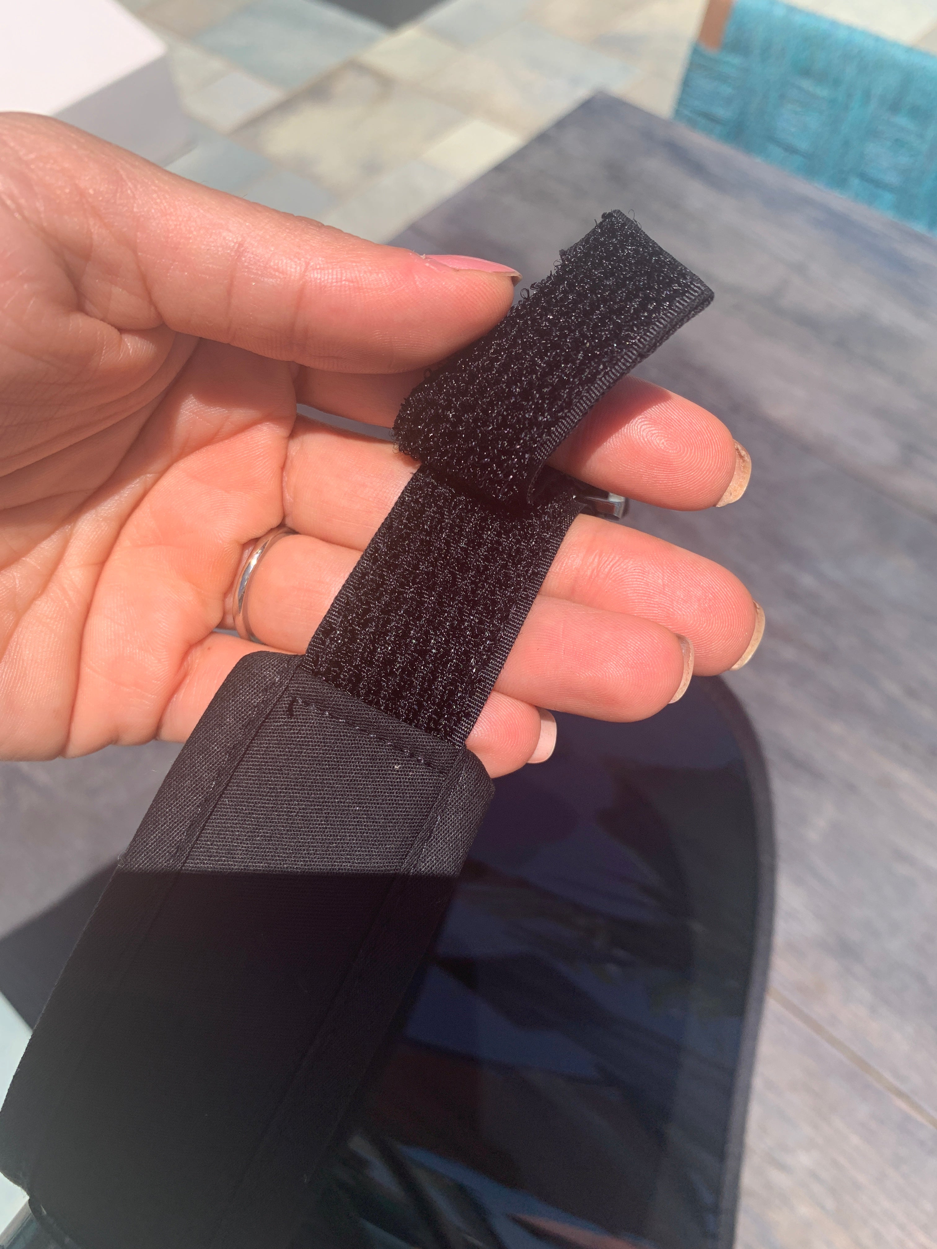 Shiva’s SóL Gold "Comfort Strap Extended" Black Band